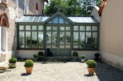 veranda entre deux maison