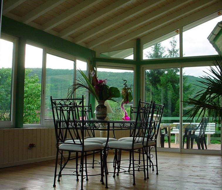 veranda bois franche comte