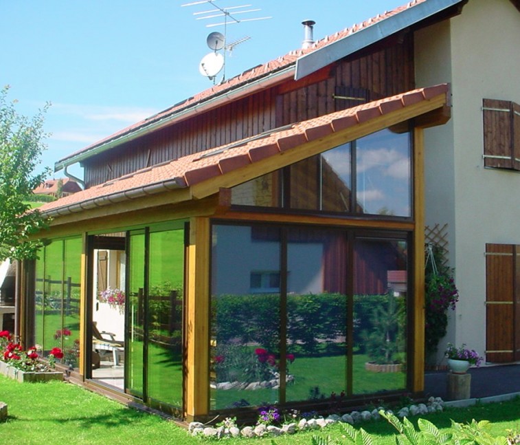 veranda bois franche comte