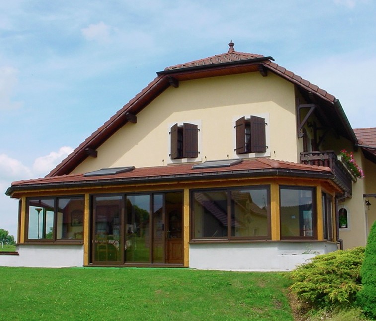 veranda bois franche comte