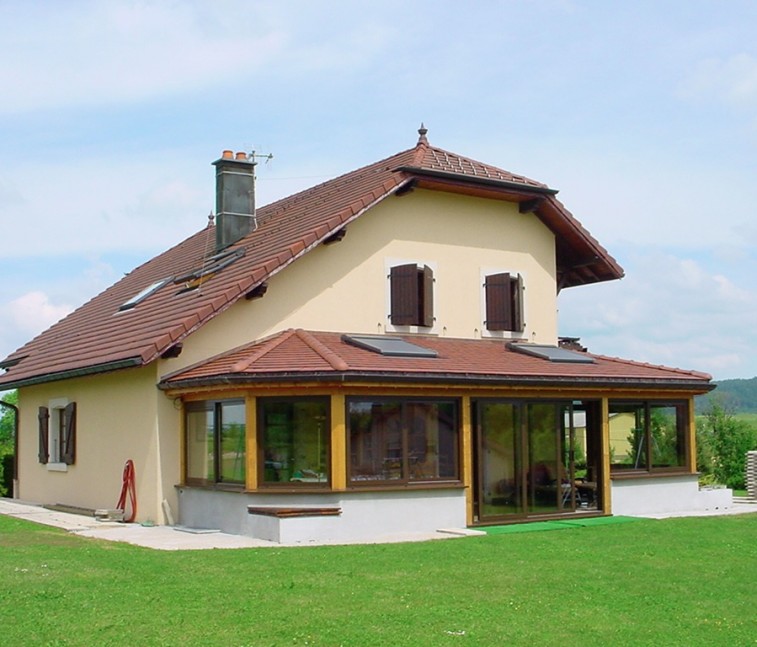 veranda bois franche comte
