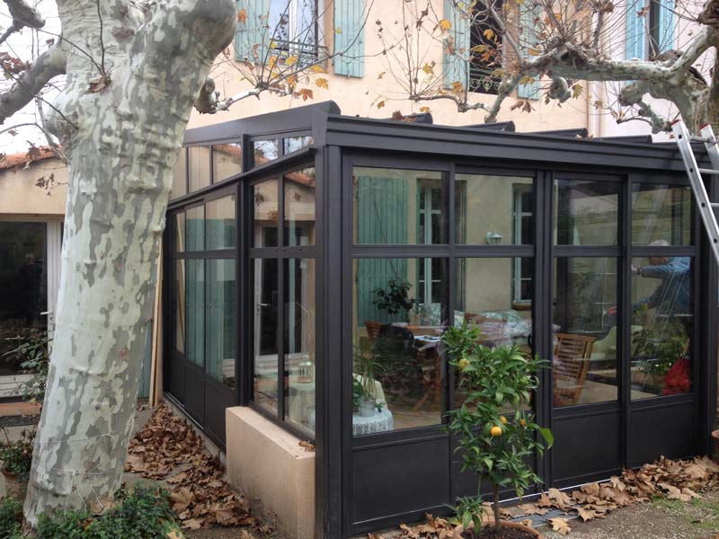 veranda bois marseille