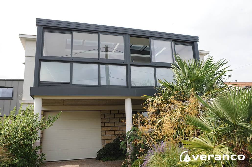 veranda alu sur balcon