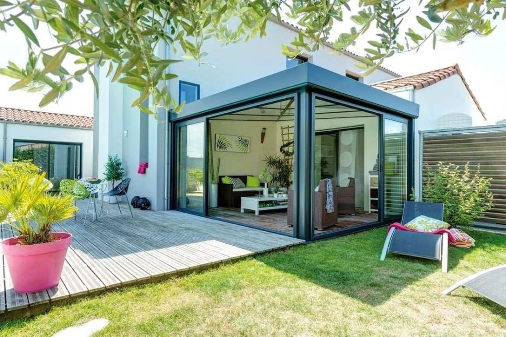 veranda alu rideau