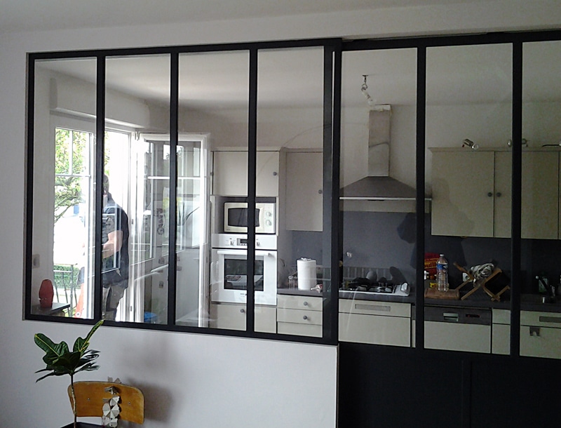 veranda acier normandie