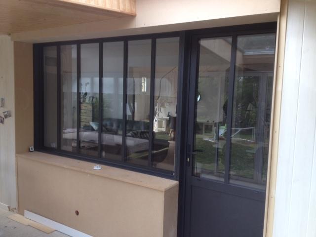 porte veranda acier