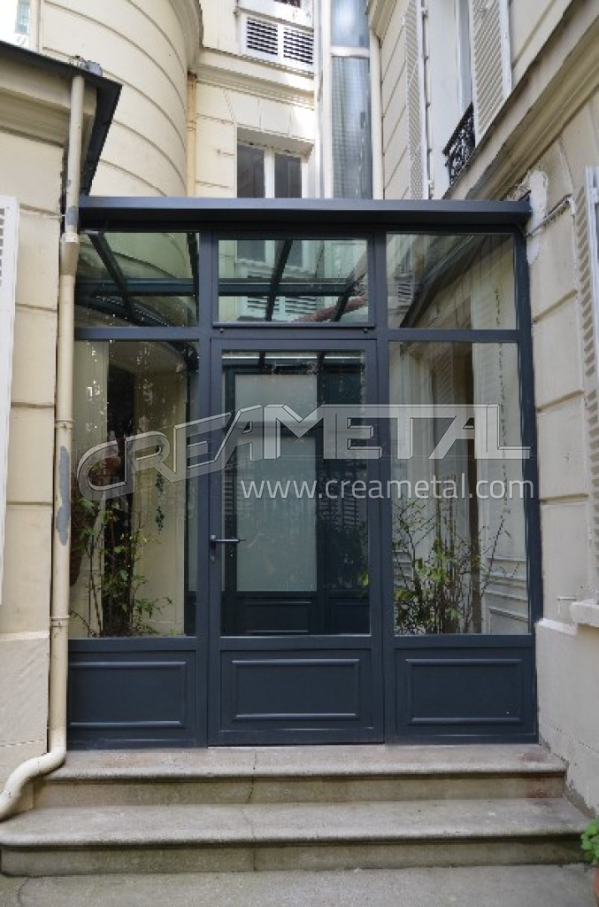 veranda acier rupture de pont thermique