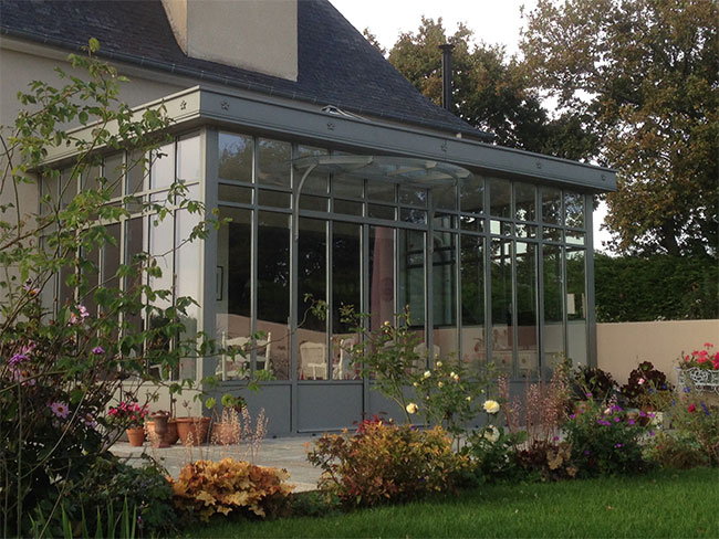 veranda acier gironde