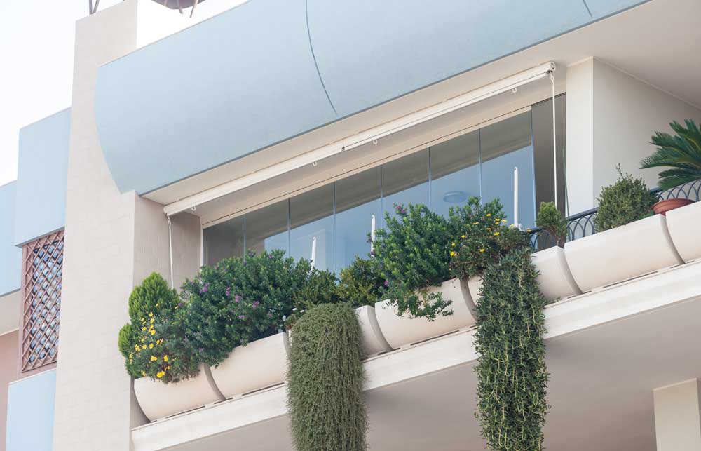 veranda balcone roma