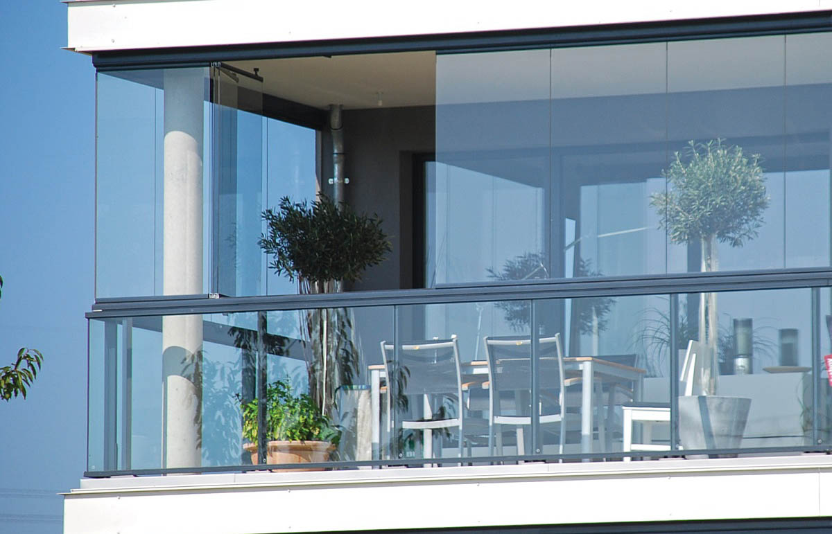 veranda balcone scorrevole
