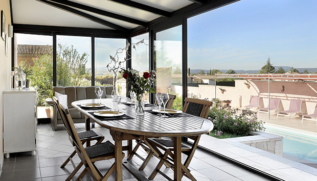 veranda type industrielle
