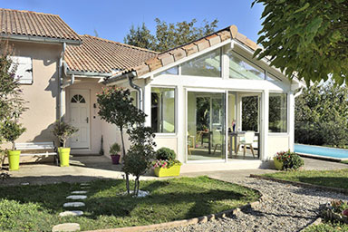 veranda bois saint etienne