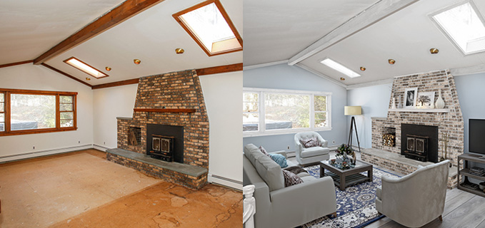 home staging veranda