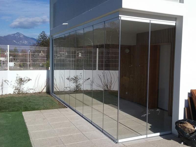 veranda en rez de jardin