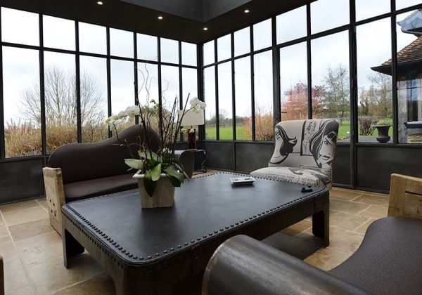 vitre chauffante pour veranda