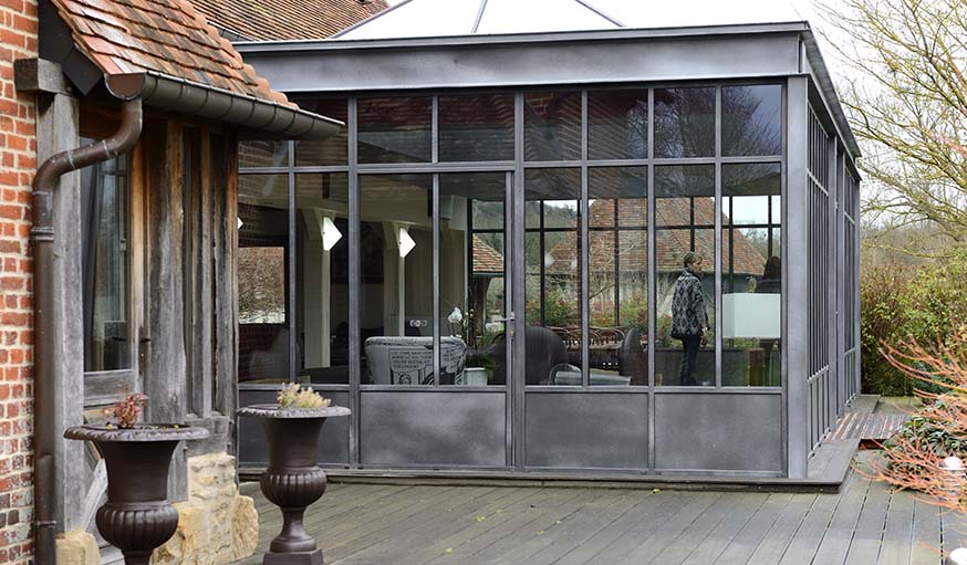 vitre chauffante pour veranda