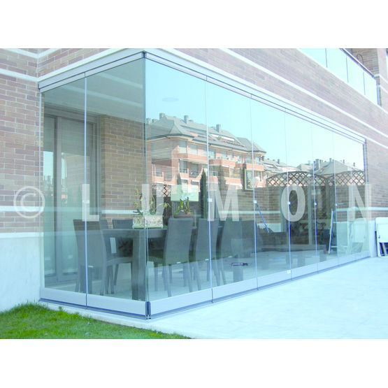 fermeture veranda verre