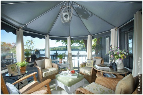 veranda jardin screen room