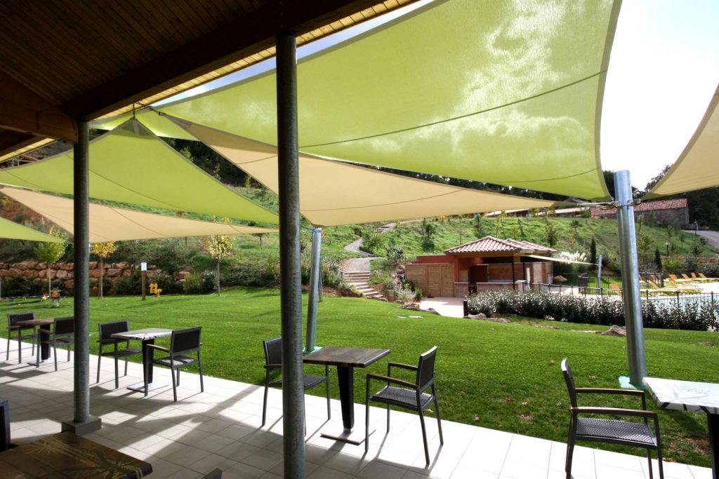 veranda en toile