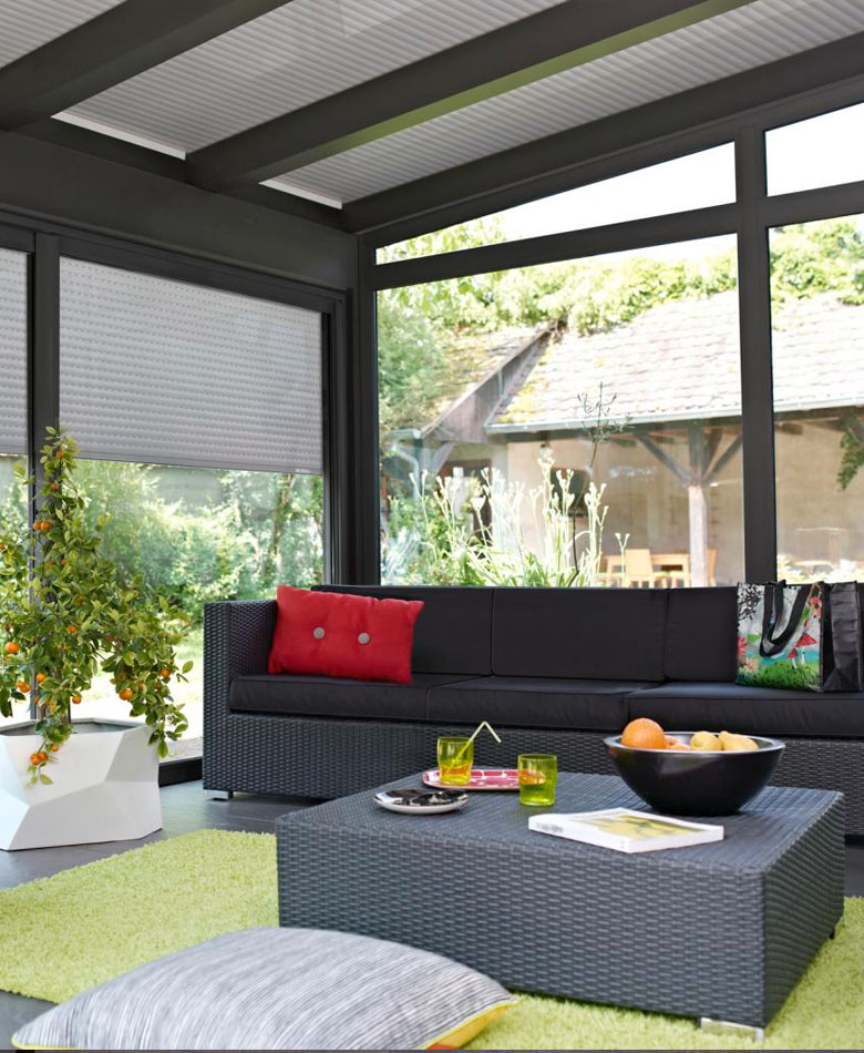 store et volet pour une veranda