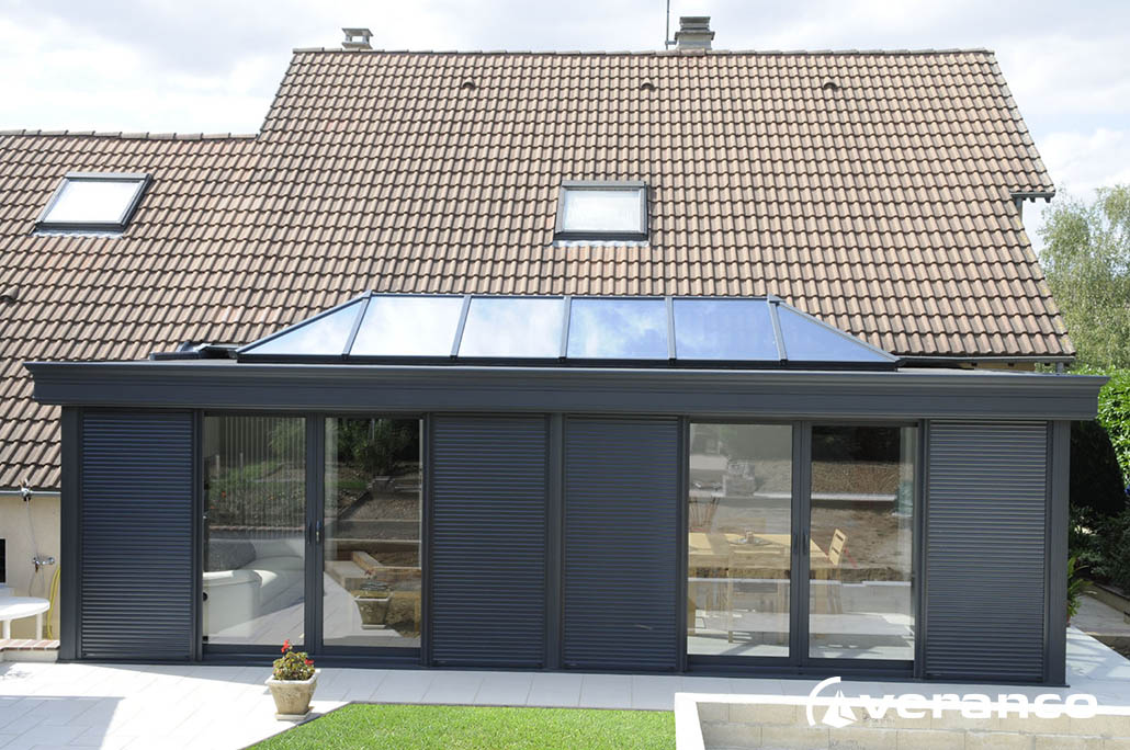 mettre des volets sur une veranda