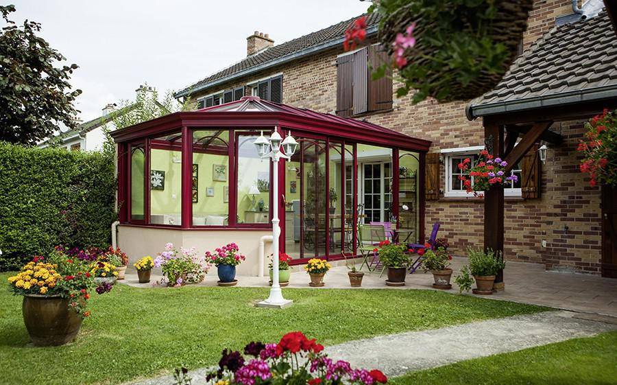 veranda style anglais