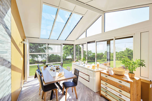 veranda couleur interieur