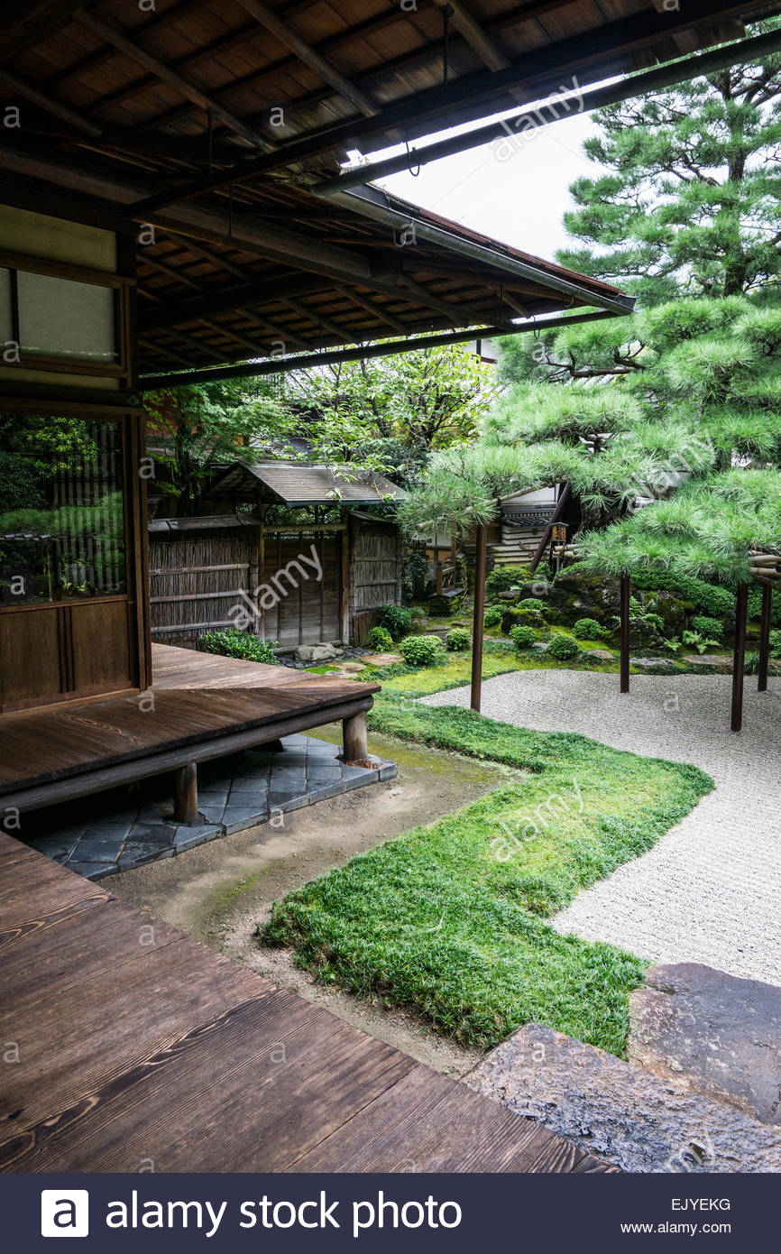 veranda jardin japonais