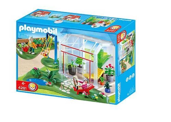 veranda et jardin playmobil 4281
