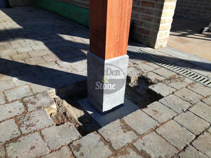 veranda palen beton