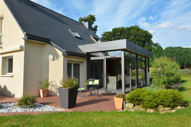veranda en bretagne