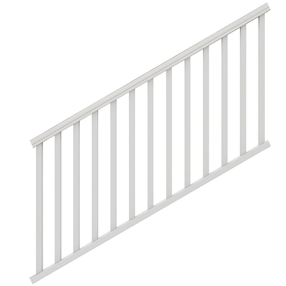 veranda white traditional stair kit
