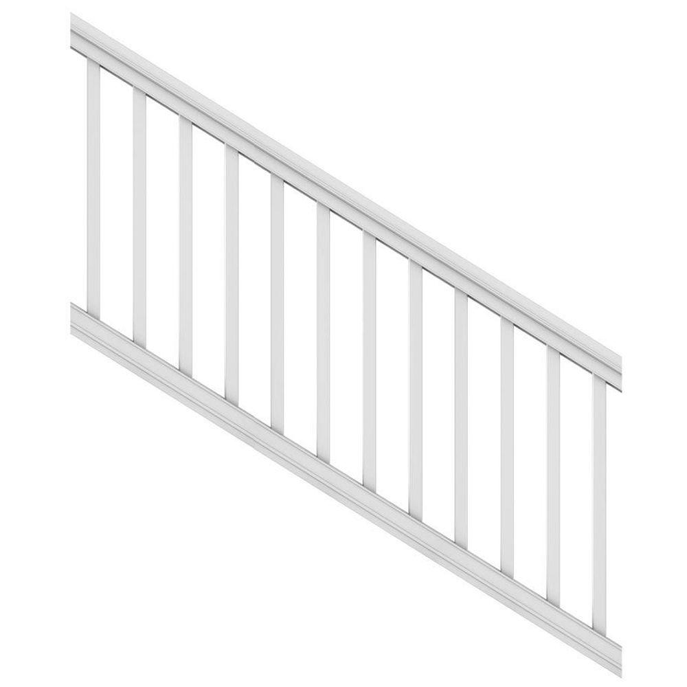 veranda white traditional stair kit