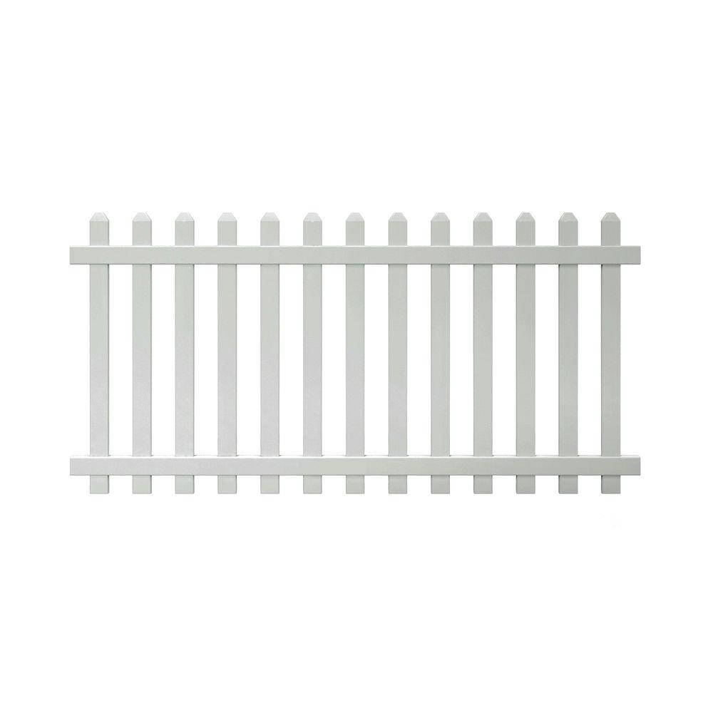 veranda vinyl fence home depot