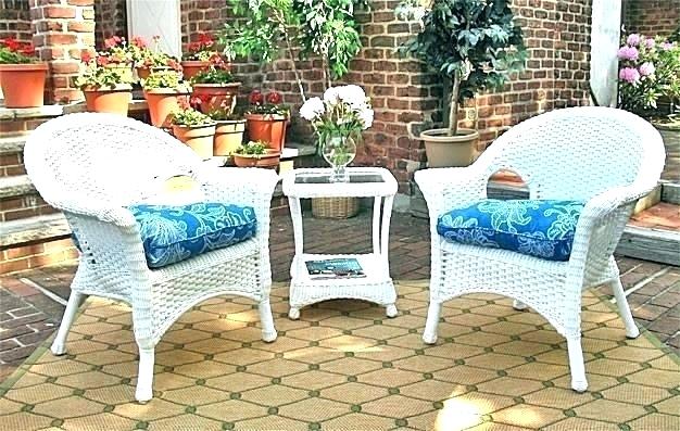 mainstays veranda woven lounge chair white