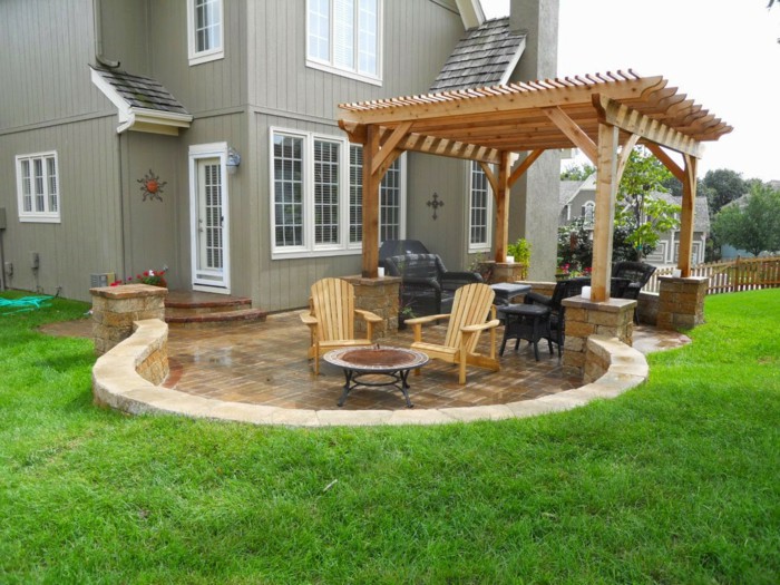 diy wooden veranda