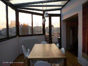 veranda d'appartement