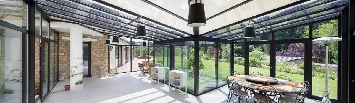 veranda pour fermer un balcon