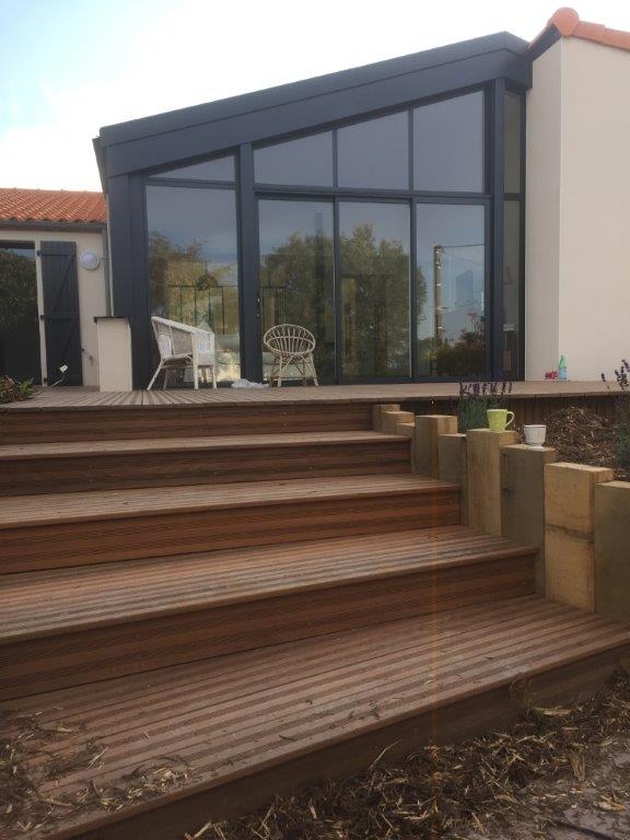 veranda bois loire atlantique