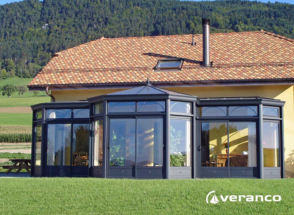 veranda sur maison provencale