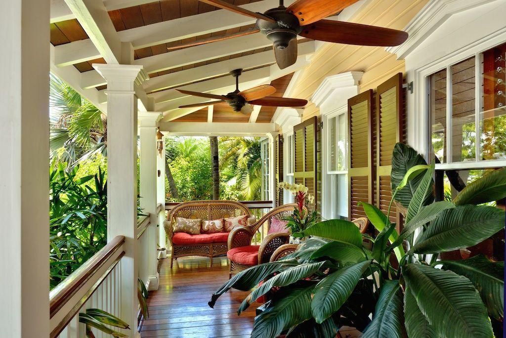 tropical veranda design